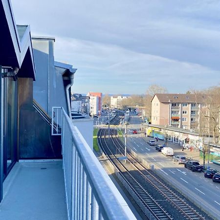 Schoenes Erwachen Im Frankfurter Penthouse Frankfurt am Main Bagian luar foto