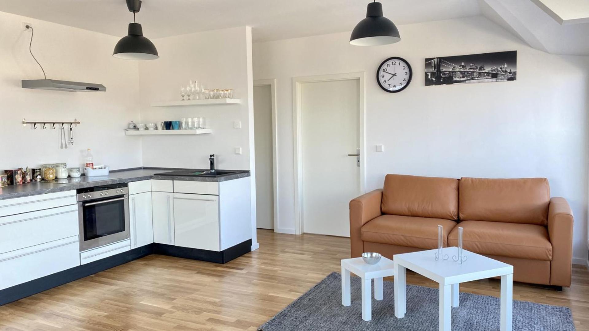 Schoenes Erwachen Im Frankfurter Penthouse Frankfurt am Main Bagian luar foto
