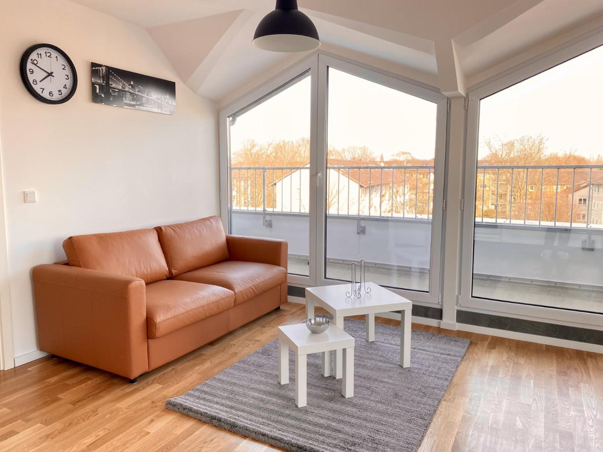 Schoenes Erwachen Im Frankfurter Penthouse Frankfurt am Main Bagian luar foto